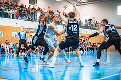 Basketball, Basketball Zweite Liga 2022/23 Playoff, Viertelfinale Spiel 2, Union Deutsch Wagram, Raiders Tirol, Luis Göd (2)