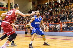 Basketball, ABL 2017/18, Grunddurchgang 14.Runde, Traiskirchen Lions, Oberwart Gunners, Louis Dabney Jr. (5)