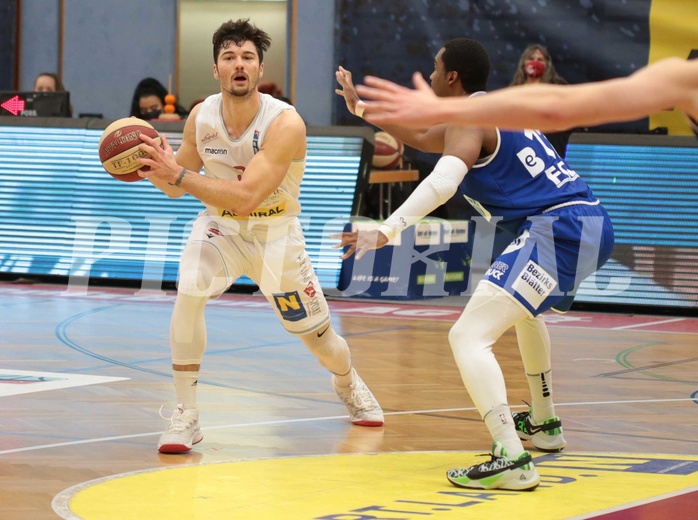 Basketball Superliga 2020/21,  Grunddurchgang 9.Runde, Traiskirchen Lions vs. Oberwart Gunners