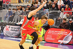 Basketball Superliga 2023/24, Playoff, Viertelfinale Spiel 2 SKN St. Pölten vs. Traiskirchen Lions


