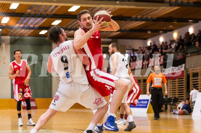 Basketball, 2.Bundesliga, Playoff Semifinale Spiel 2, Mattersburg Rocks, UBC St.Pölten, Erik Schranz (4)