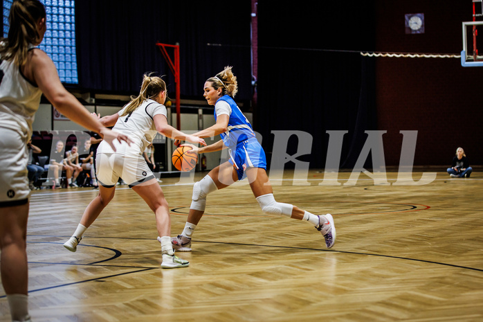 Basketball, Win2Day Basketball Damen Superliga 2023/24, Grunddurchgang 12.Runde, Basket Flames, DBB LZ OÖ, Milica Popovic (13)