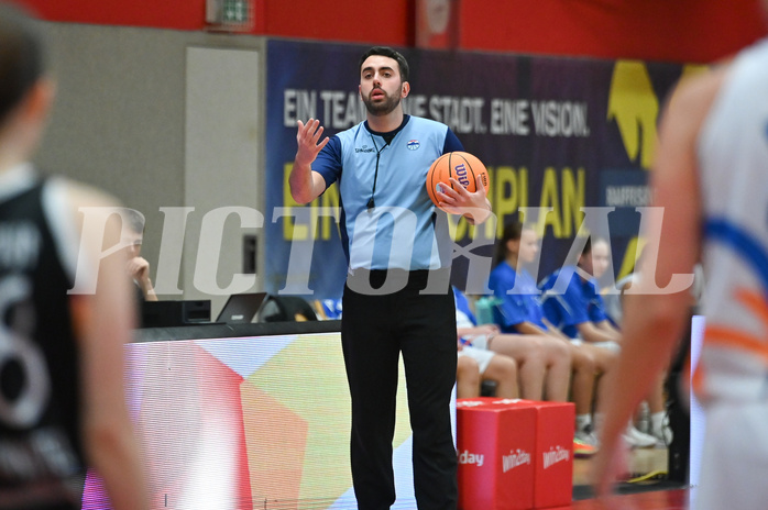 Basketball Superliga 2024/25, Grunddurchgang 9.Runde, DBB Wels vs Vienna United,

