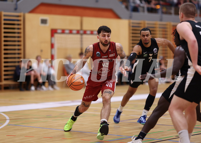 Basketball Zweite Liga 2024/25, Grunddurchgang 21.Runde Mistelbach Mustangs vs. Raiders Tirol