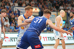 Basketball, Basketball Superliga 2024/25, Playoffs, Finale Spiel 1, Oberwart Gunners vs. BBC Nord Dragonz