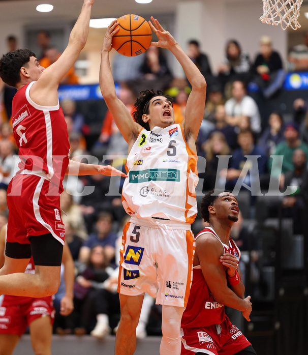 Basketball Superliga 2024/25, Grunddurchgang 15.Runde Klosterneuburg Dukes vs. BC Vienna


