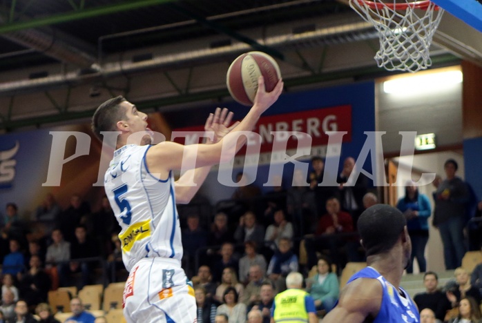 Basketball ABL 2016/17 Grunddurchgang 16.Runde Kapfenberg Bulls vs Oberwart Gunners