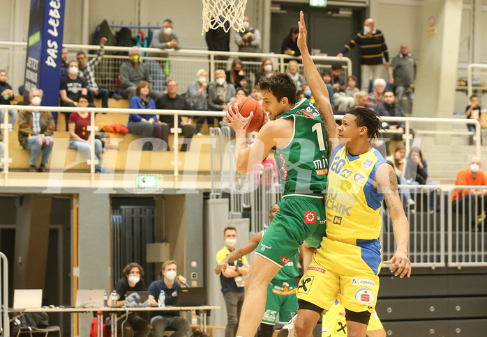 Basketball Superliga 2021/22, 8.Plazierungsrunde SKN St.Pölten vs. Kapfenberg Bulls