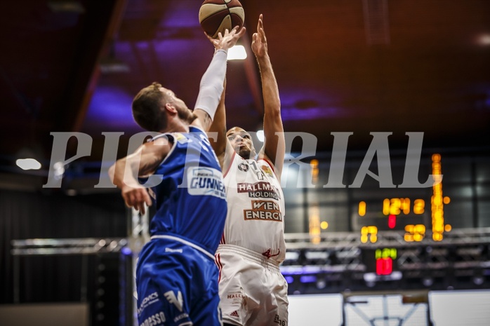 Basketball, ABL 2018/19, Grunddurchgang 30.Runde, BC Vienna, Oberwart Gunners, Jason Detrick (19)