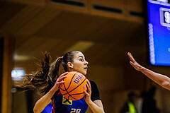 Basketball, Win2Day Basketball Damen Superliga 2024/25, Grunddurchgang 9.Runde, Basket Flames, UBSC-DBBC Graz, Christina Köppel (28)