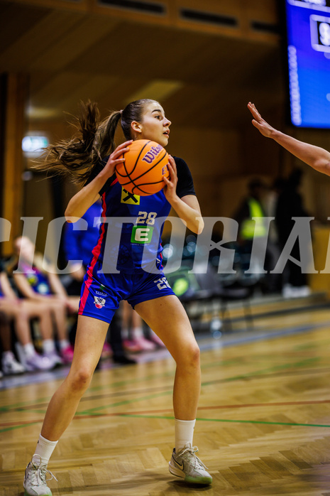 Basketball, Win2Day Basketball Damen Superliga 2024/25, Grunddurchgang 9.Runde, Basket Flames, UBSC-DBBC Graz, Christina Köppel (28)