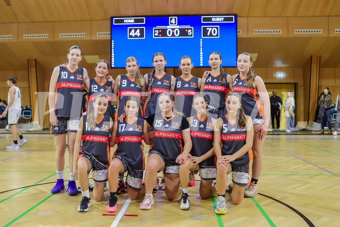 20.10.2024 Österreichischer Basketballverband 2024/25, SLWU16, Basket Flames UNION vs. Basket Duchess

