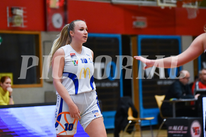 Win2Day Basketball, Damen Superliga 2022/23, Grunddurchgang 12. Runde, DBB LZ OÖ vs Basket Flames,