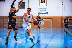 Basketball, Basketball Zweite Liga 2022/23, Grunddurchgang 16.Runde, Union Deutsch Wagram Alligators, Mattersburg Rocks, Branislav Balvan (14)