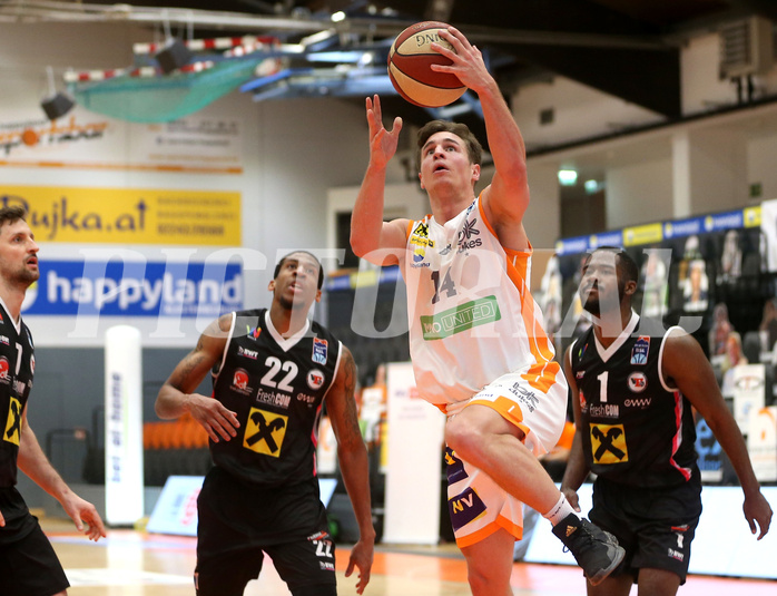 Basketball Superliga 2020/21, 6. Plazierungsrunde Klosterneuburg Dukes vs. Flyers Wels


