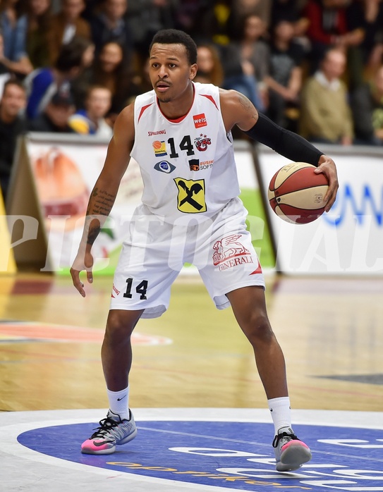 Basketball ABL 2015/16 Grunddurchgang 28.Runde WBC Wels vs Guessing Knights