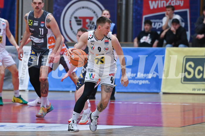 Basketball, Superliga 2024/25, Plazierungsrunde 7.Runde, Flyers Wels vs. Klosterneuburg Dukes,