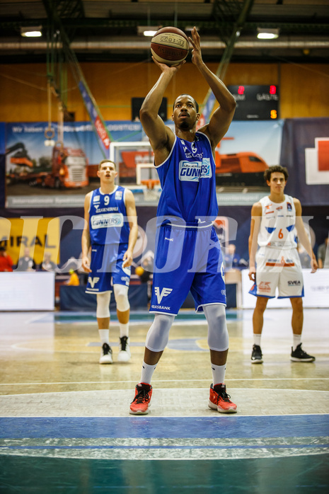 Basketball, Admiral Basketball Superliga 2019/20, Grunddurchgang 10.Runde, Kapfenberg Bulls, Oberwart Gunners, Orion Outerbridge (8)