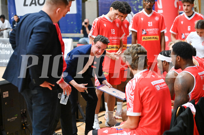 Basketball, Superliga 2024/25, Grunddurchgang 10.Runde, Flyers Wels vs. Traiskirchen Lions,