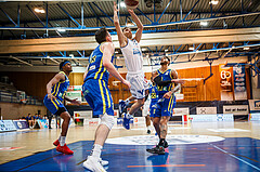 Basketball, bet-at-home Basketball Superliga 2020/21, Grunddurchgang, 12. Runde, Oberwart Gunners, UBSC Graz, Jonathan Knessl (12)