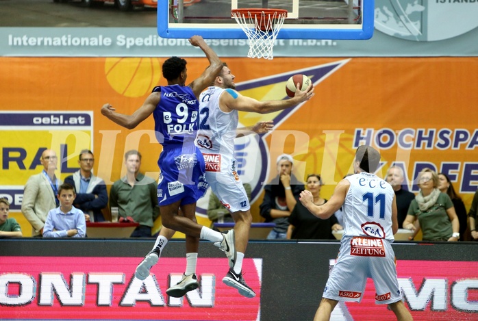 Basketball ABL 2017/18, Supercup Kapfenebrg Bulls vs. Oberwart Gunners


