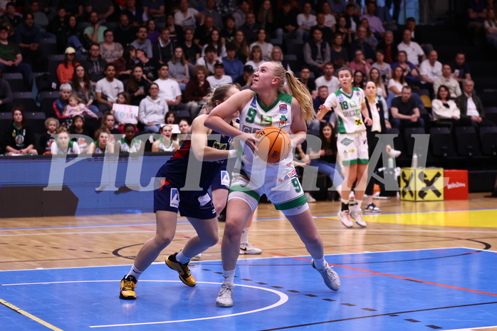 01.04.2024, Graz, Raiffeisen Sportpark, Basketball Damen Superliga 2023/24, Finale, Spiel 2, UBI Holding Graz - SKN St. Pölten Frauen ,  