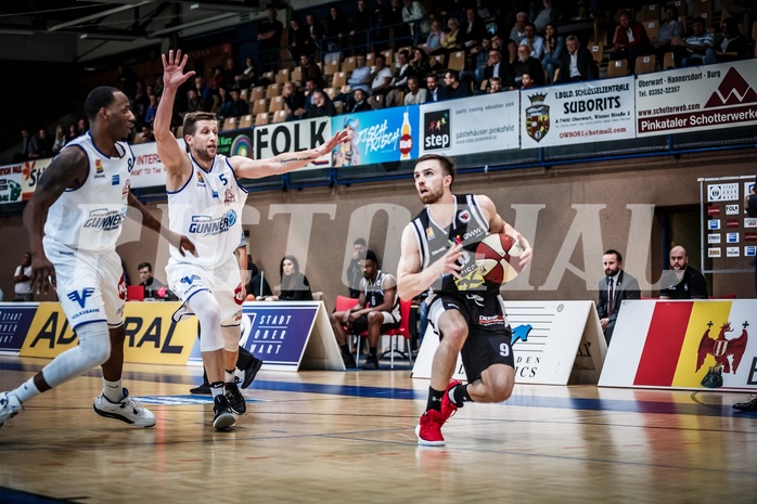 Basketball, ABL 2018/19, Grunddurchgang 1.Runde, Oberwart Gunners, Flyers Wels, Dagur Jonsson (9)