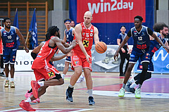 Basketball Superliga 2024/25, Playoff, Viertelfinale Spiel 1, Flyers Wels vs BBC Nord Dragonz,
