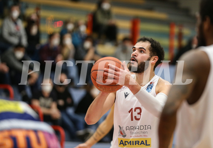Basketball Superliaga 2021/22, Grunddurchgang 14.Runde Traiskirchen Lions vs. UBSC Graz


