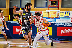 Basketball, win2day Basketball Superliga 2024/25, Grunddurchgang 12.Runde, Traiskirchen Lions, Klosterneuburg Dukes, Aleksej Kostic (6)