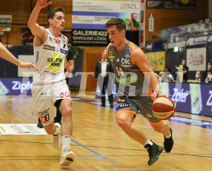 Basketball Superliga 2020/21, 4. Plazierungsrunde Gmunden Swans vs. Klosterneuburg Dukes
