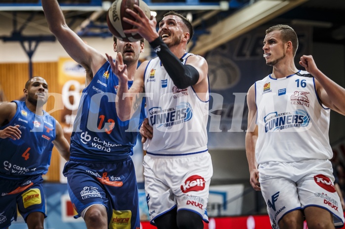 Basketball, ABL 2018/19, Grunddurchgang 25.Runde, Oberwart Gunners, Kapfenberg Bulls, Hayden Thomas Lescault (11)