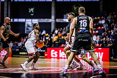 Basketball, Win2Day Superliga 2023/24, Grunddurchgang 4.Runde, BC Vienna, Flyers Wels, Demarkus Stuckey Jr. (42)