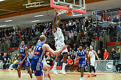 Basketball, Superliga 2024/25, Grunddurchgang 12.Runde, Flyers Wels vs. Oberwart Gunners,
