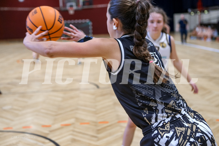 01.03.2025 Österreichischer Basketballverband 2024/25, SLWU16 WAT 3 Capricorns vs. VKL Vikings Swans