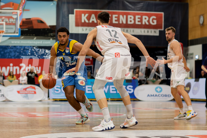 Basketball, Basketball Superliga 2022/23, Grunddurchgang Runde 18, Kapfenberg Bulls, SKN St. P