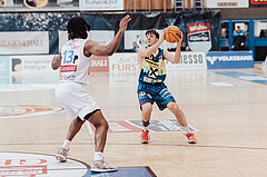 Basketball, Basketball Austria Cup 2023/24, Viertelfinale, Oberwart Gunners, UBSC Graz, Kris Monroe (13), Elias Podany (10)