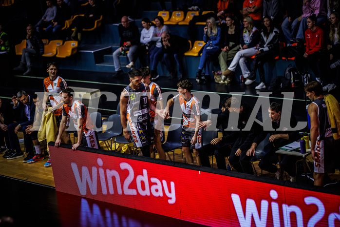 Basketball, Win2Day Superliga 2024/25, Grunddurchgang 7.Runde, BC Vienna, Klosterneuburg Dukes, Benjamin Blazevic (11)