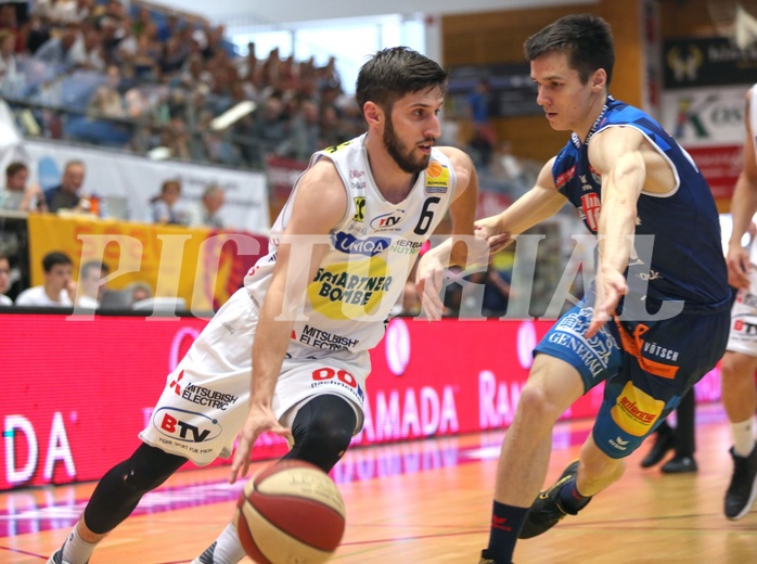 Basketball ABL 2017/18, Playoff Finale Spiel 3 Gmunden Swans vs. Kapfenberg Bulls 