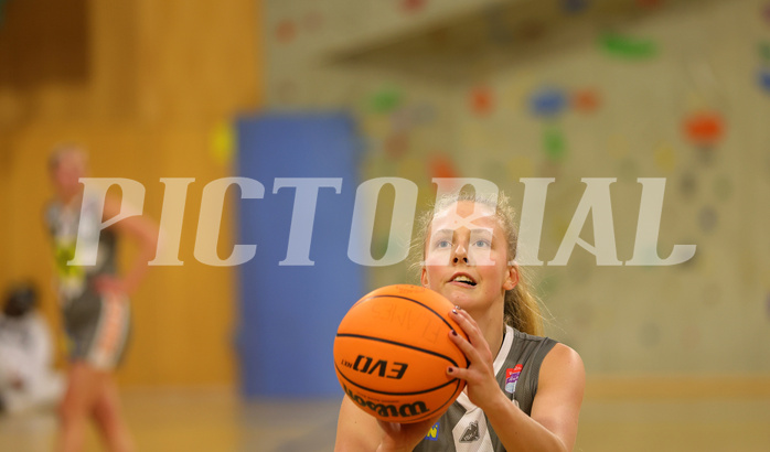 Basketball Damen Superliga 2023/24, Grunddurchgang .Runde Basket Flames vs. Duchess Klosterneuburg