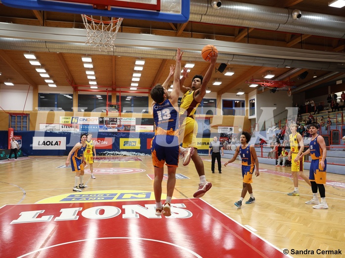 Basketball Zweite Liga 2024/25, Grunddurchgang 8.Runde Traiskirchen Lions NextGen vs. BBU Salzburg