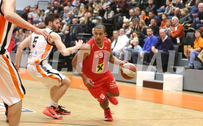 Basketball ABL 2015/16 Grunddurchgang 19.Runde BK Dukes Klosterneuburg vs. WBC Wels