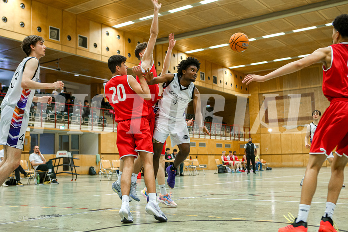 13.04.2025 Österreichischer Basketballverband 2024/25, SLMU19, Vienna United vs. SG Salzkammergut