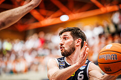 Basketball, win2day Basketball Superliga 2024/25, Playoffs Halbfinale 4. Spiel
, BBC Nord Dragonz, Gmunden Swans, Daniel Friedrich (6)