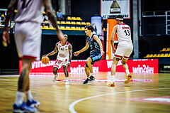 Basketball, Win2Day Superliga 2023/24, Grunddurchgang 8.Runde, BC Vienna, Vienna Timberwolves, Demarkus Stuckey Jr. (42)