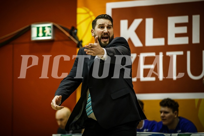 Basketball, ABL 2018/19, Grunddurchgang 16.Runde, Kapfenberg Bulls, Oberwart Gunners, Horst Leitner (Coach)