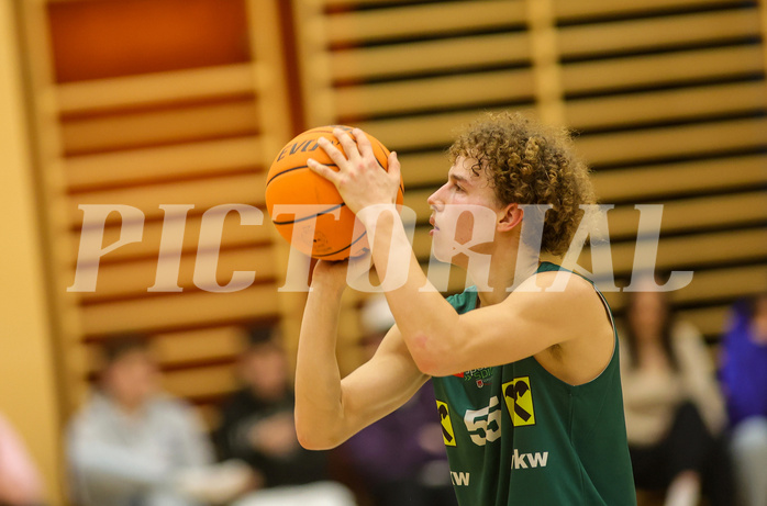 Basketball Zweite Liga 2023/24, Playoff Viertelfinale Spiel 1 Mistelbach Mustangs vs. Dornbirn Lions


