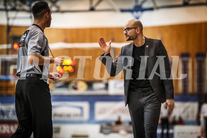 Basketball, ABL 2018/19, Grunddurchgang 19.Runde, Oberwart Gunners, Flyers Wels, Sebastian Waser (Head Coach)
