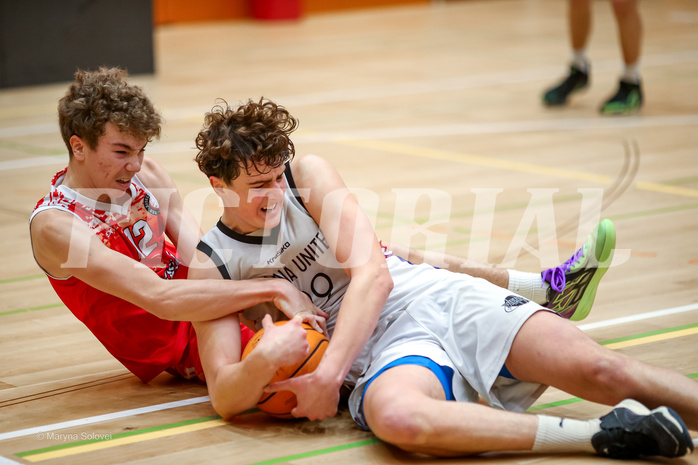11.01.2025 Österreichischer Basketballverband 2024/25, SLMU19, Vienna United vs BC Vienna