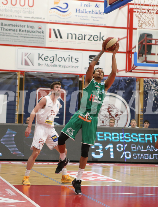 Basketball Superliaga 2020/21, Grunddurchgang 7.Runde Traiskirchen Lions vs. Kapfenberg Bulls